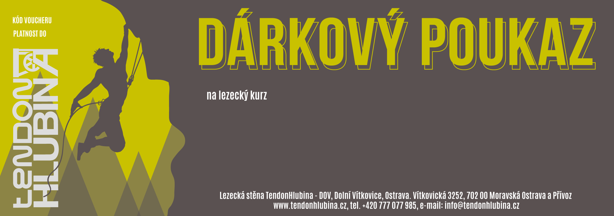 Dárkový poukaz — náhled